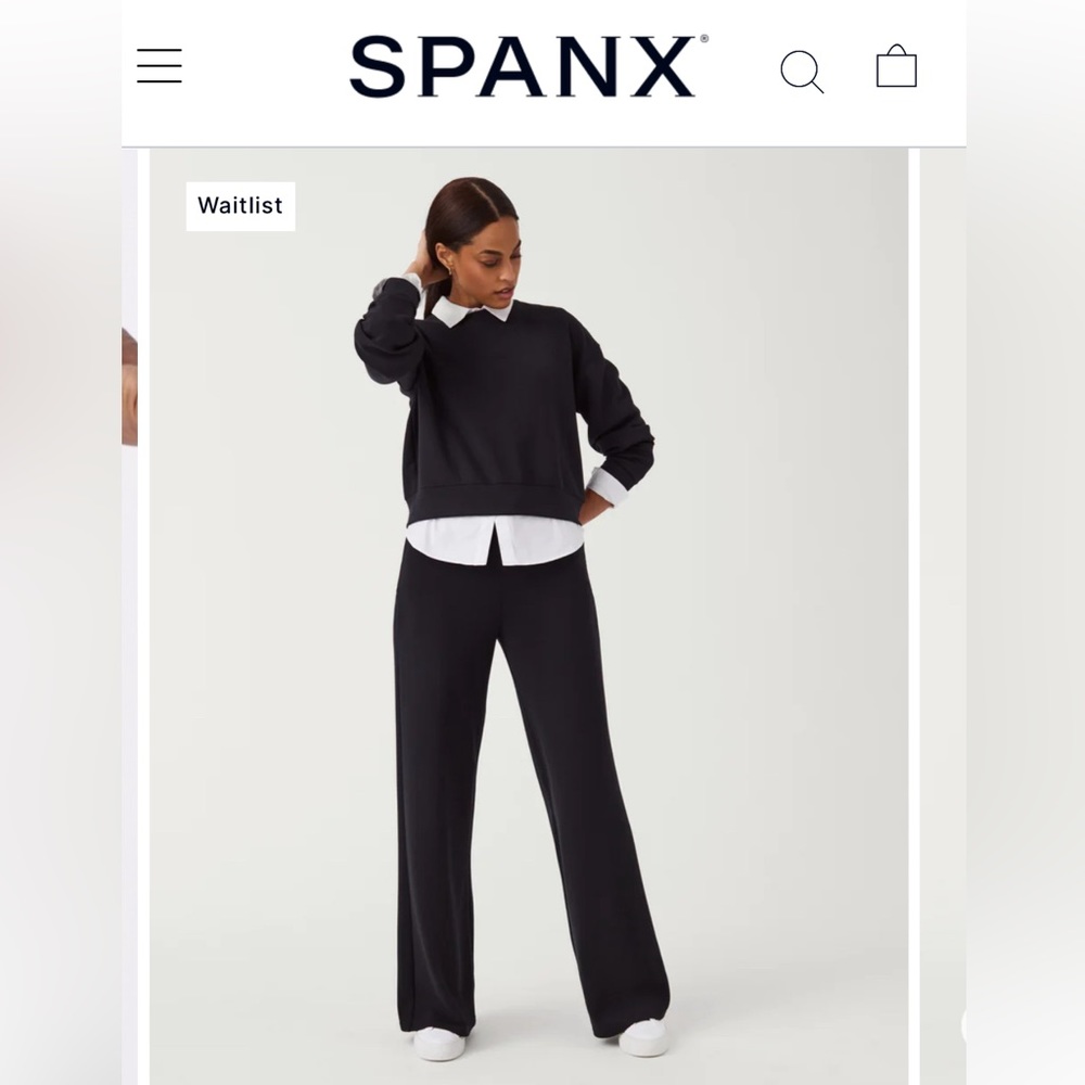 Spanx Airessentials Wide leg pant size S